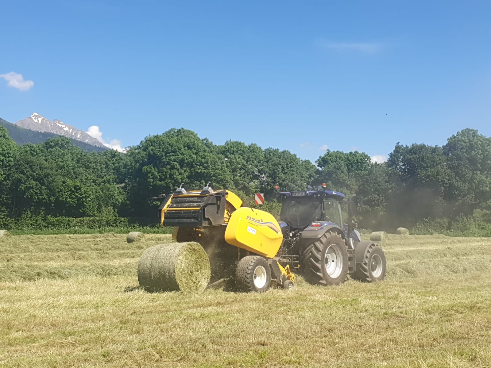 Travaux des champs GAEC Normand